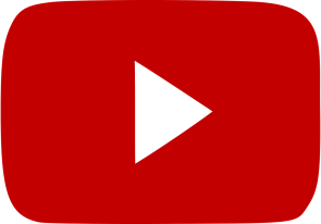 The YouTube logo in red